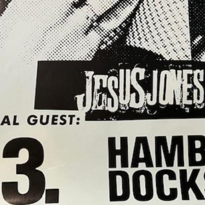 The Cramps Hamburg Docks Concert Poster