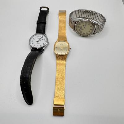 Bill Blass, Timex, & Seiko Watches with Swank Cufflinks & More (K-DZ)