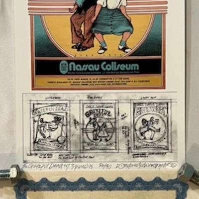 Grateful Dead "A Swell Dance Concert" Poster