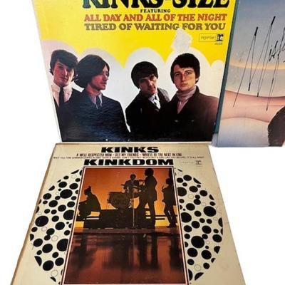 Vintage Kinks LP Assortment