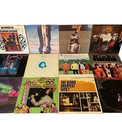 Vintage Kinks LP Assortment
