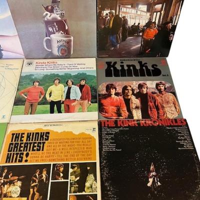 Vintage Kinks LP Assortment