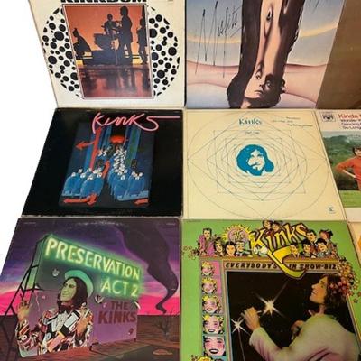 Vintage Kinks LP Assortment