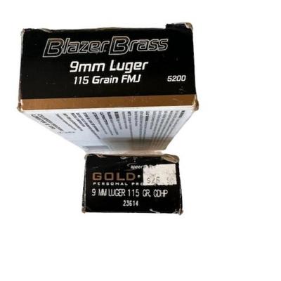 9mm Luger Ammunition Assortment (NO SHIPPING)