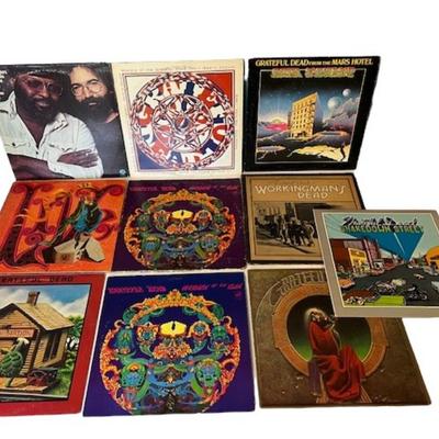 Vintage Grateful Dead LP Assortment