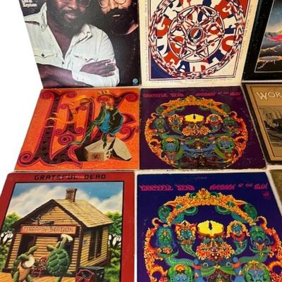 Vintage Grateful Dead LP Assortment