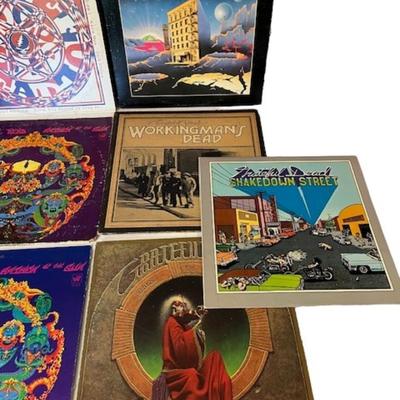 Vintage Grateful Dead LP Assortment