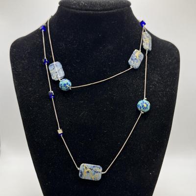 Sterling Charm Necklace, Wooden Bangles, & More Decorative Jewelry (K-DZ)