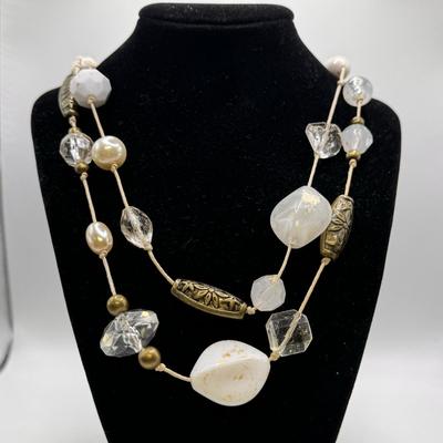 Sterling Charm Necklace, Wooden Bangles, & More Decorative Jewelry (K-DZ)