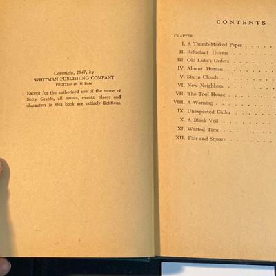 Vintage Betty Grable Book