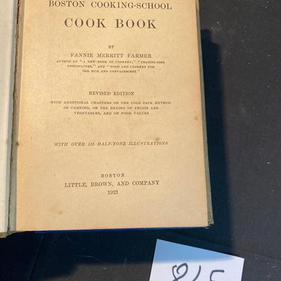 Vintage Etiquette and Cooking
