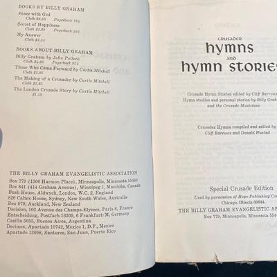 Vintage Hymn Books