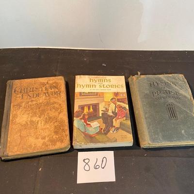 Vintage Hymn Books