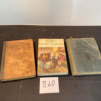 Vintage Hymn Books