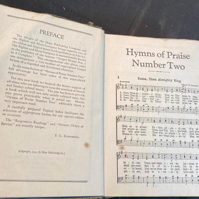 Vintage Hymn Books