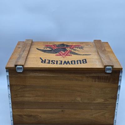 Wooden Budweiser Crate