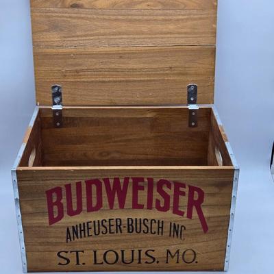 Wooden Budweiser Crate
