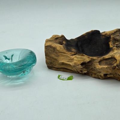 Aqua Glass Decor