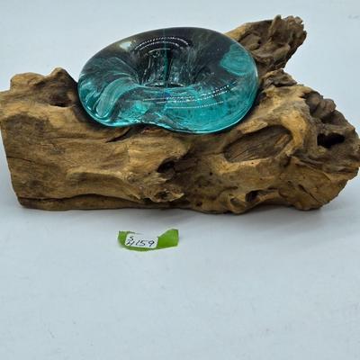 Aqua Glass Decor