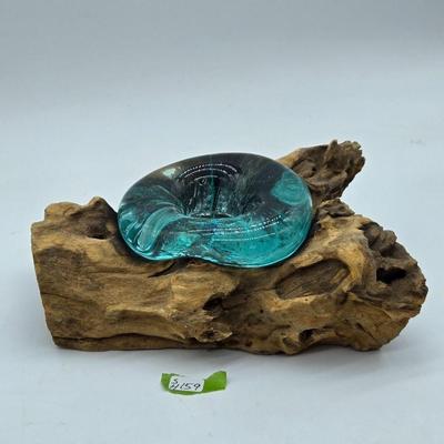 Aqua Glass Decor