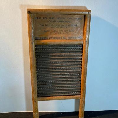 Vintage Dubl Handi Washboard