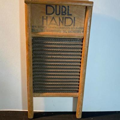 Vintage Dubl Handi Washboard