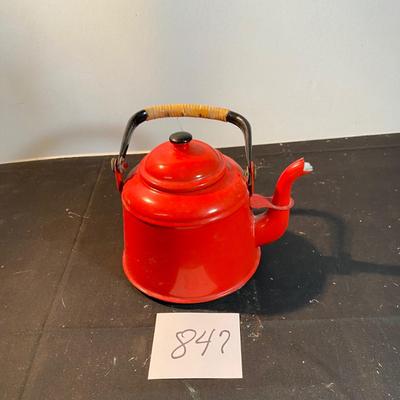 Little Red Tea Pot