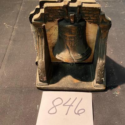 Liberty Bell Cast Iron Book Ends