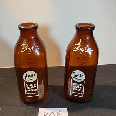 Boyles Dairy Milk Bottles