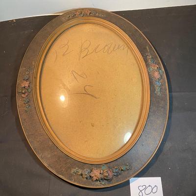 Vintage Domed Glass Frame