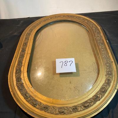 Vintage Dome Picture Frame