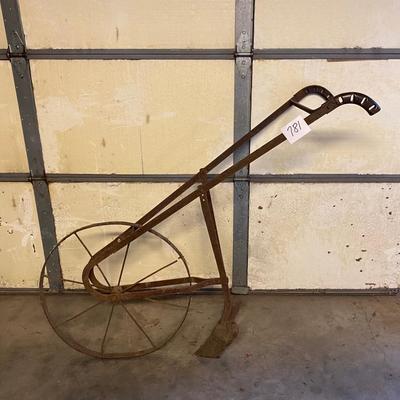 Vintage Metal Plow