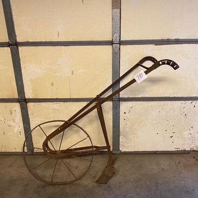 Vintage Metal Plow
