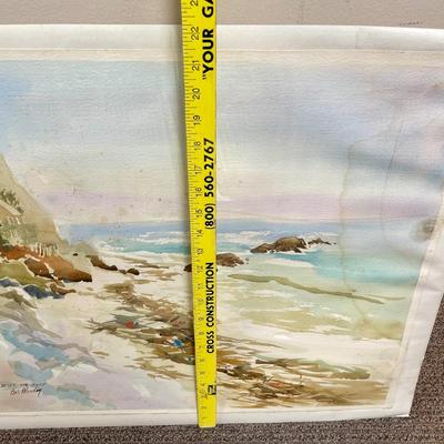 Lot of 2 Watercolors by Bob Moody
