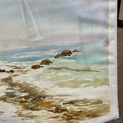 Lot of 2 Watercolors by Bob Moody
