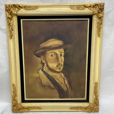 Edward Degas Self Portrait Reproduction by Sheehan