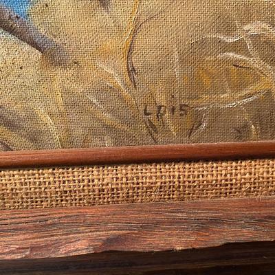 Vintage Painting By Lois