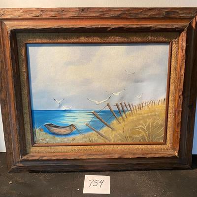 Vintage Painting By Lois
