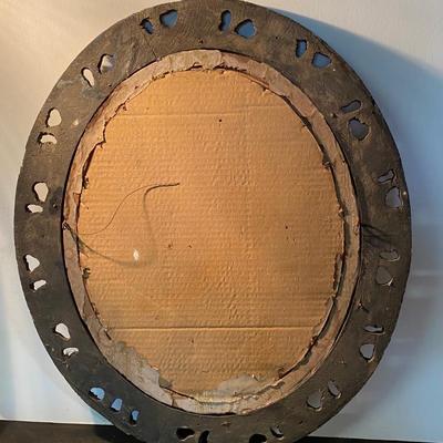 Vintage Domed Picture Frame