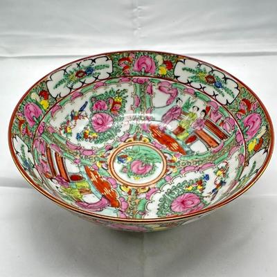 Large chinese punch bowl