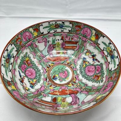 Large chinese punch bowl