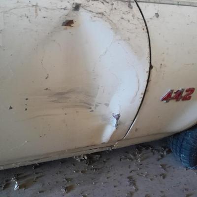 1969 Oldsmobile 4-4-2 Series 34400 Nice Barn Find!