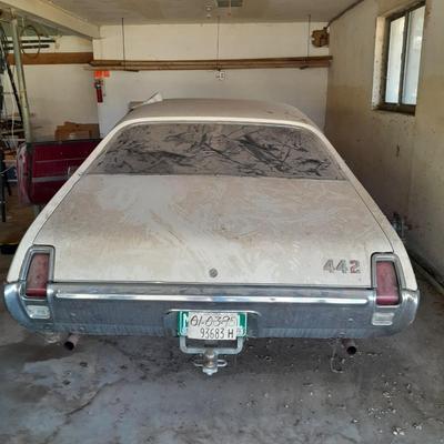 1969 Oldsmobile 4-4-2 Series 34400 Nice Barn Find!