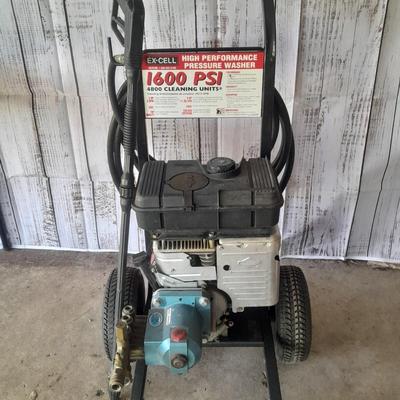 Ex-Cell High Performance Pressure washer 1600 PSI
