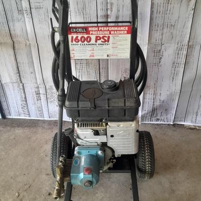 Ex-Cell High Performance Pressure washer 1600 PSI