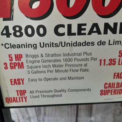 Ex-Cell High Performance Pressure washer 1600 PSI