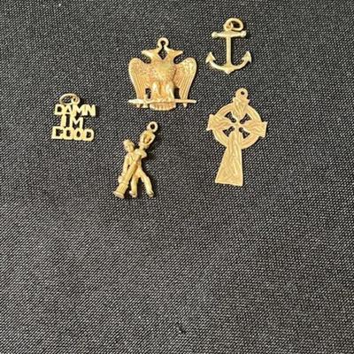 Tested 10K Gold Charm Assortment [9.66g]