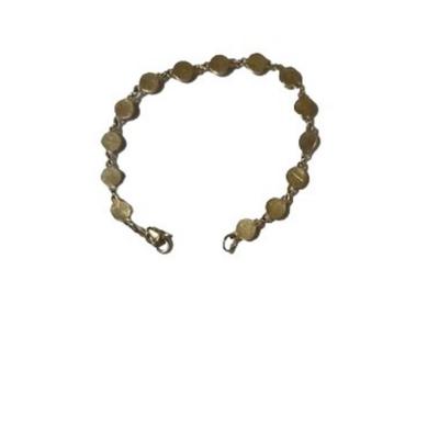 Stamped 14K Gold Bracelet [5.54g]