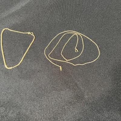 Tested 14K Gold Chain Assortment [6.28g]