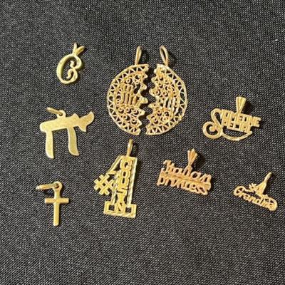 Tested 14K Gold Pendant Assortment [9.82g]
